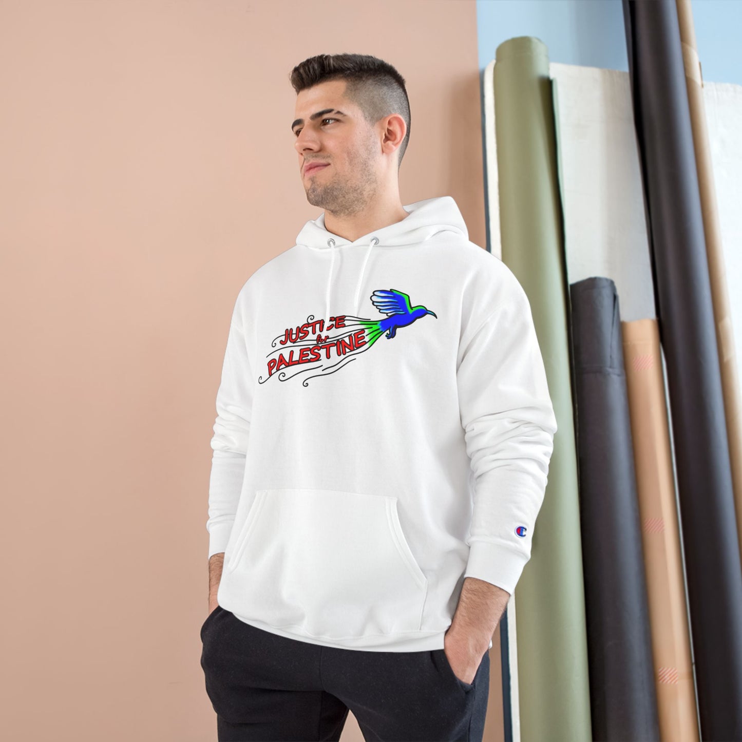Champion Hoodie - Justice for Palestine