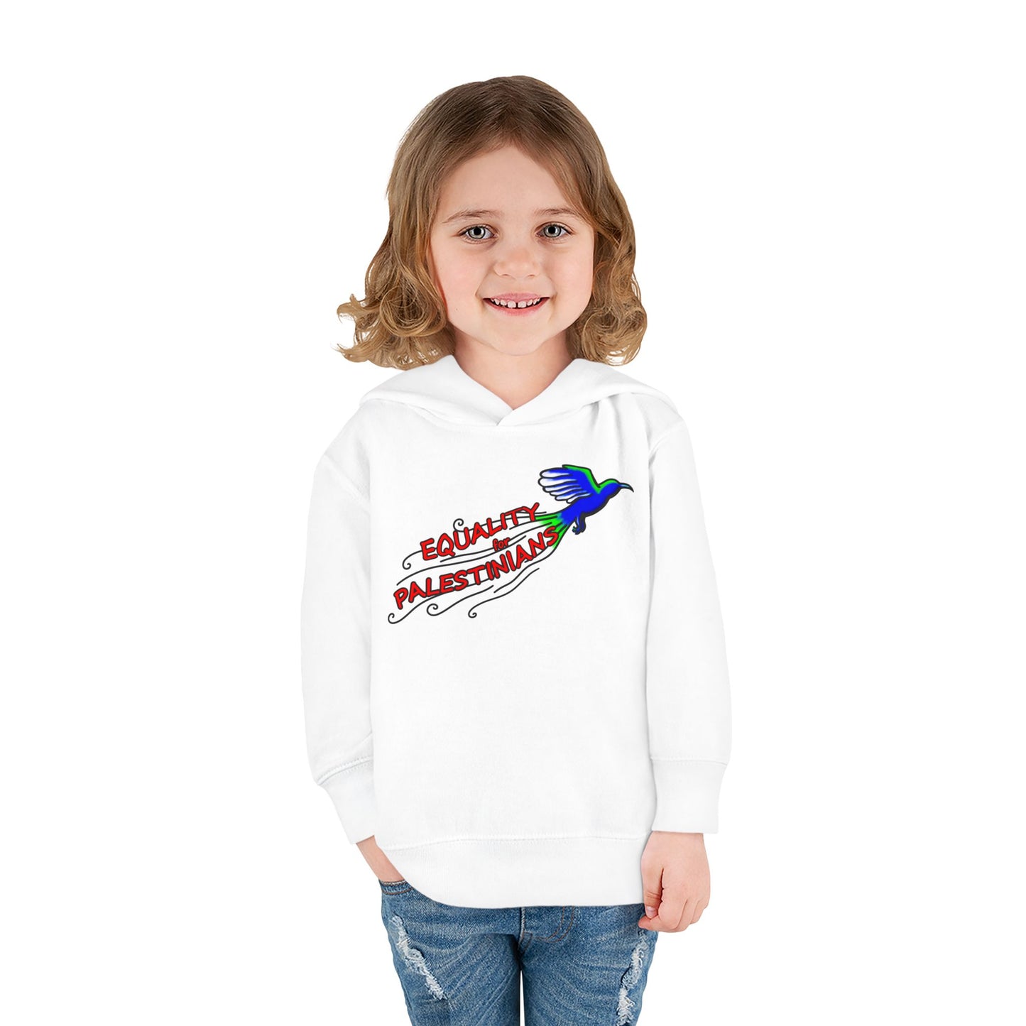 Toddler Pullover Fleece Hoodie - Equality for Palestinians
