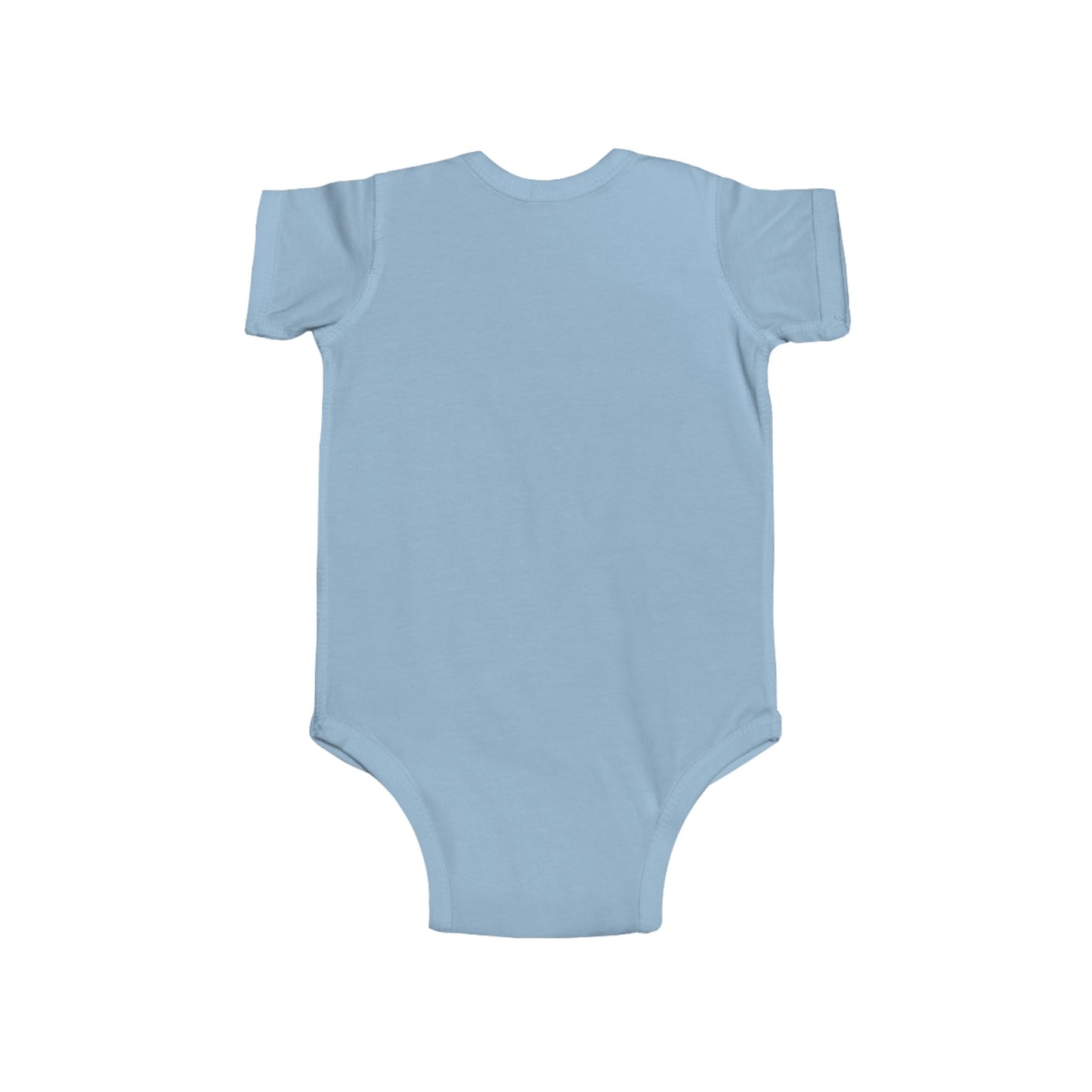 Infant Fine Jersey Bodysuit - I Am Loved (Multicolor with pink)