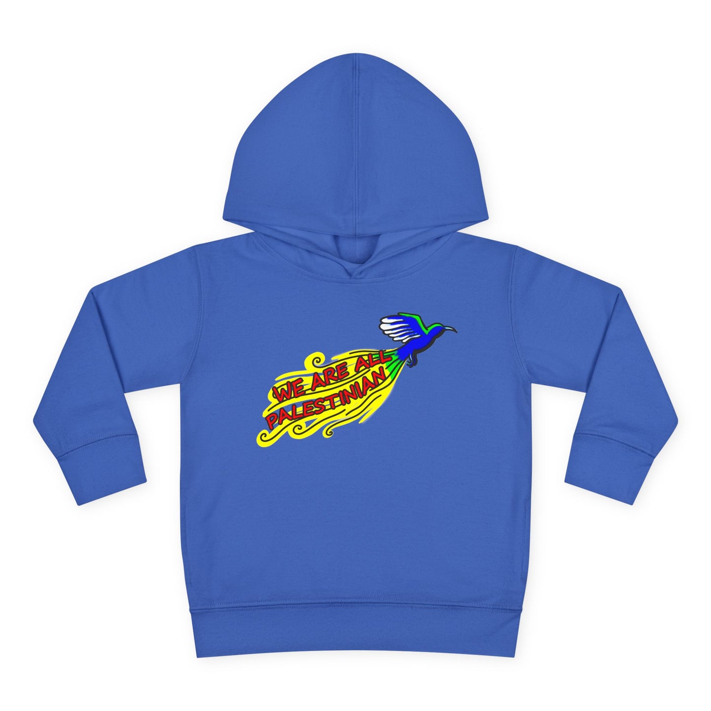 Toddler Pullover Fleece Hoodie - We are all Palestinian