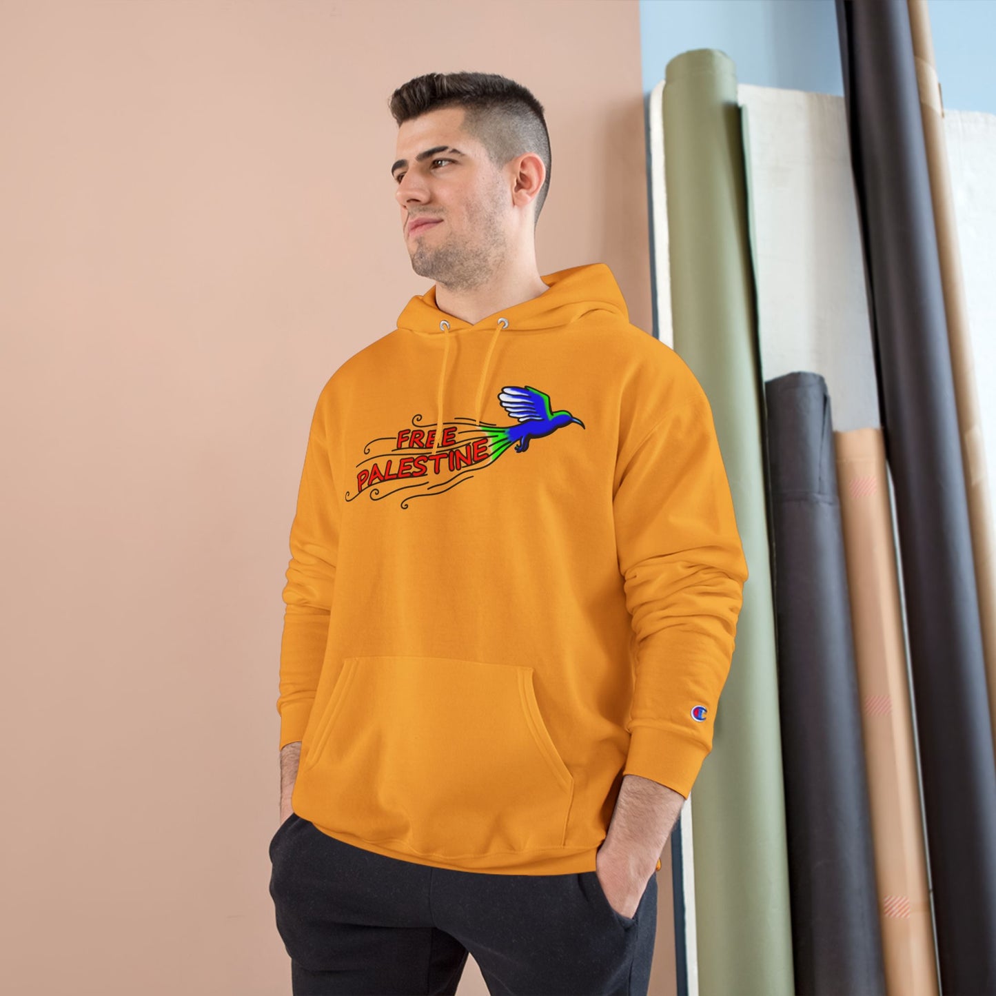 Champion Hoodie - Free Palestine