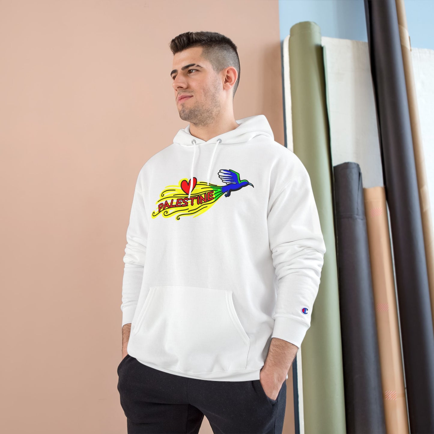 Champion Hoodie - Love Palestine