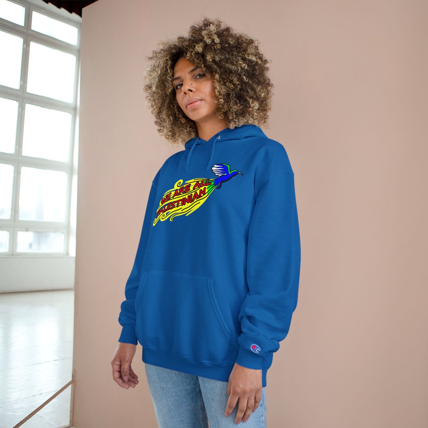 Champion Hoodie - We Are All Palestinian