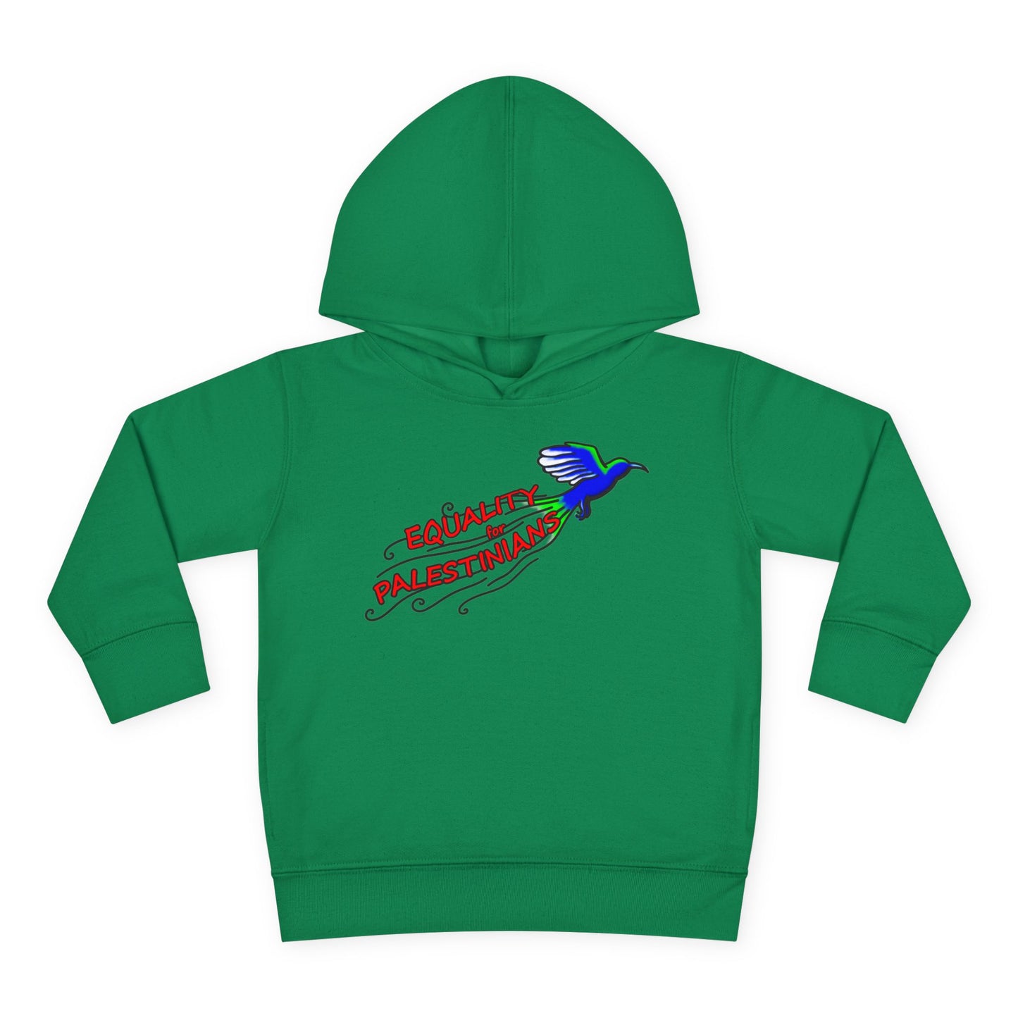 Toddler Pullover Fleece Hoodie - Equality for Palestinians