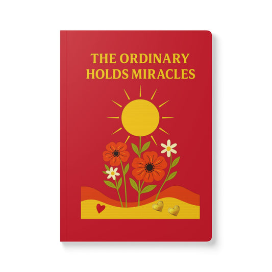 Softcover Journal (with Inside Prints) - Red