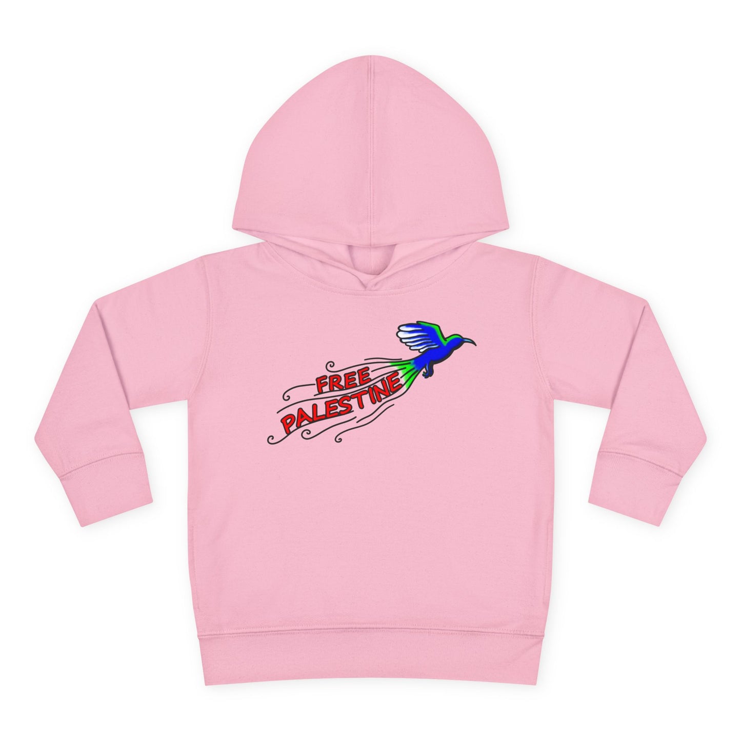 Toddler Pullover Fleece Hoodie - Free Palestine