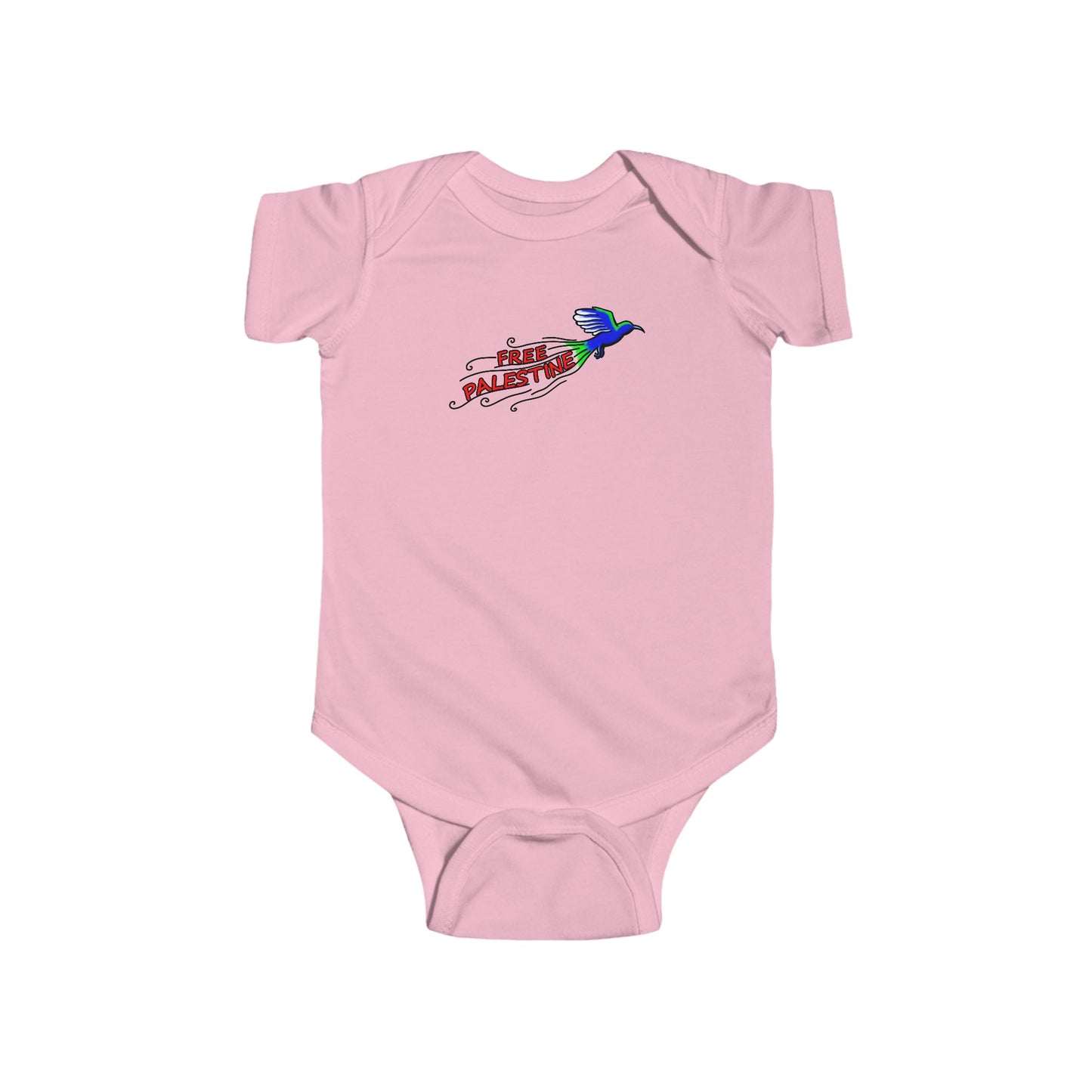 Infant Fine Jersey Bodysuit - Free Palestine