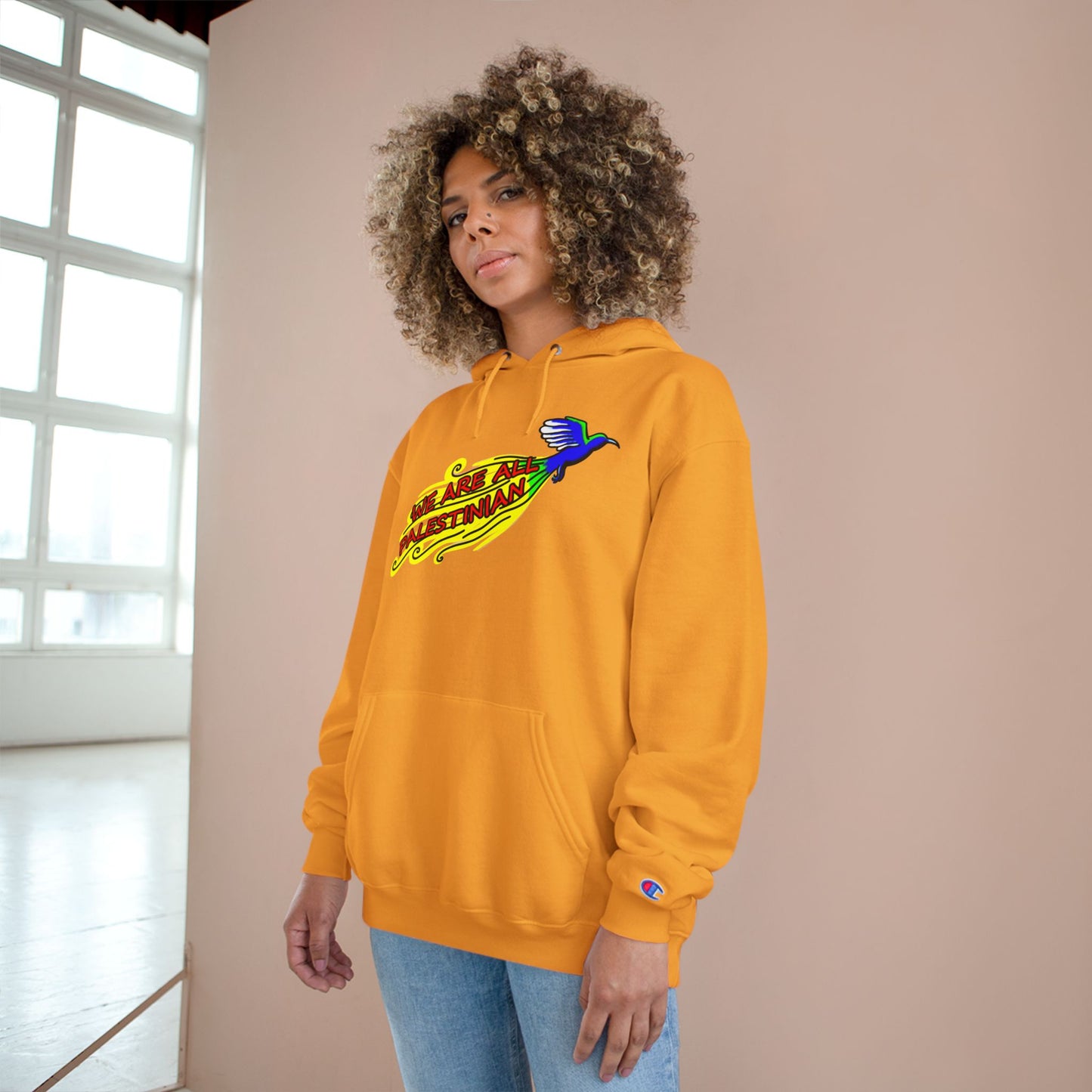 Champion Hoodie - We Are All Palestinian