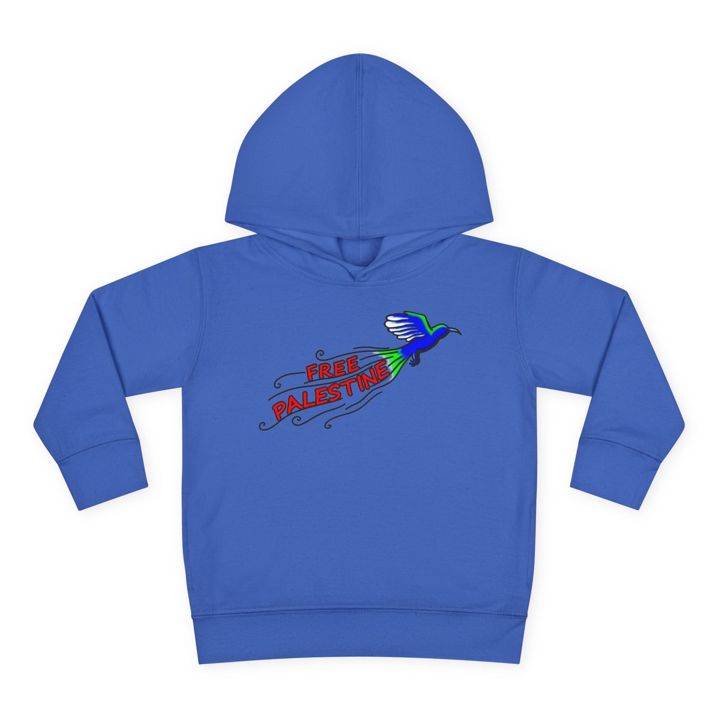 Toddler Pullover Fleece Hoodie - Free Palestine