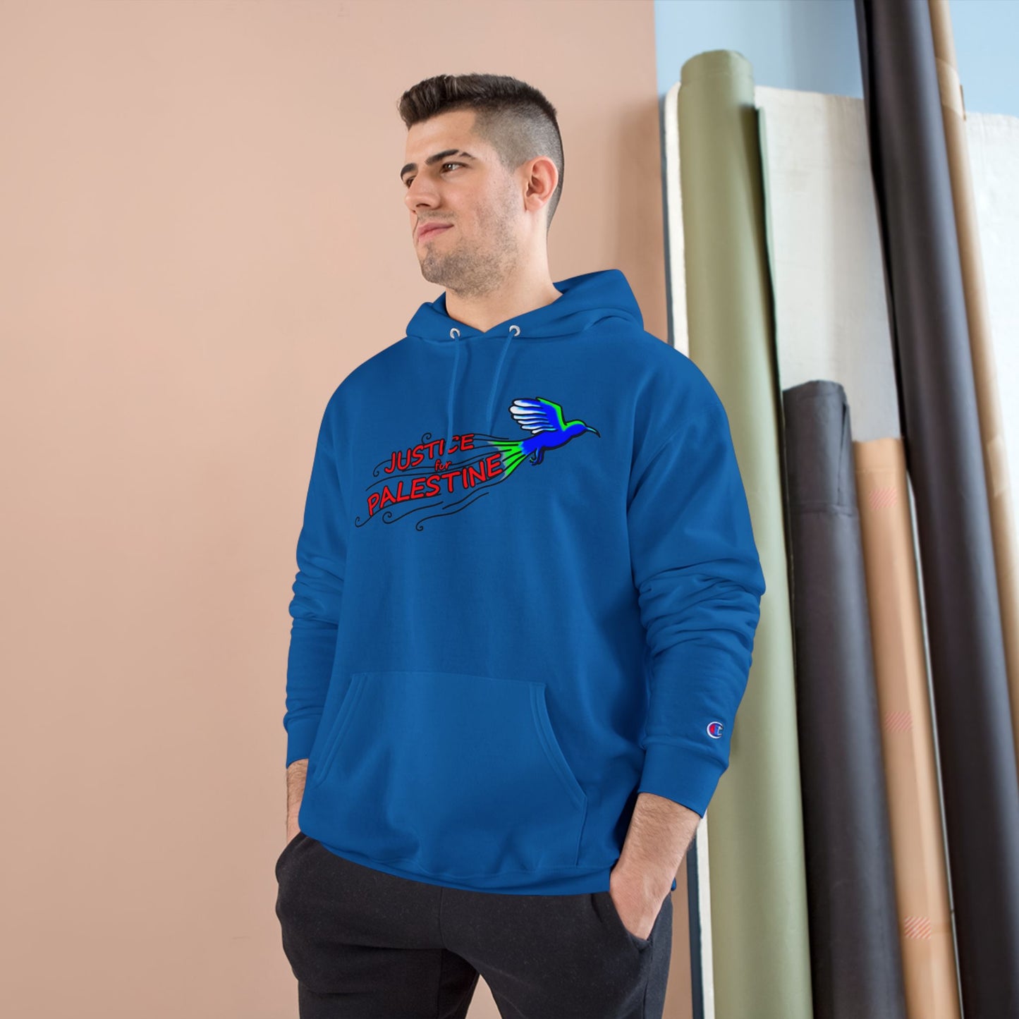 Champion Hoodie - Justice for Palestine