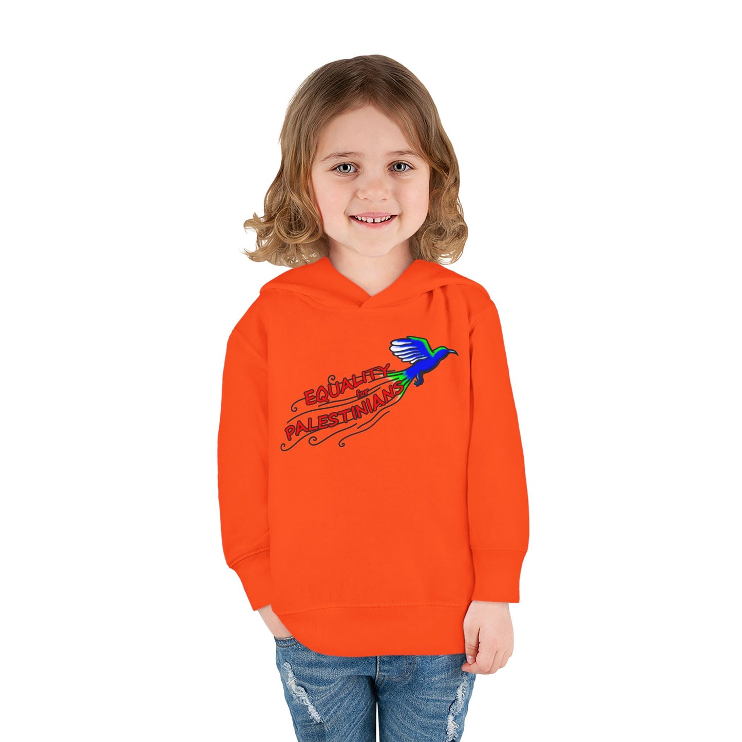 Toddler Pullover Fleece Hoodie - Equality for Palestinians