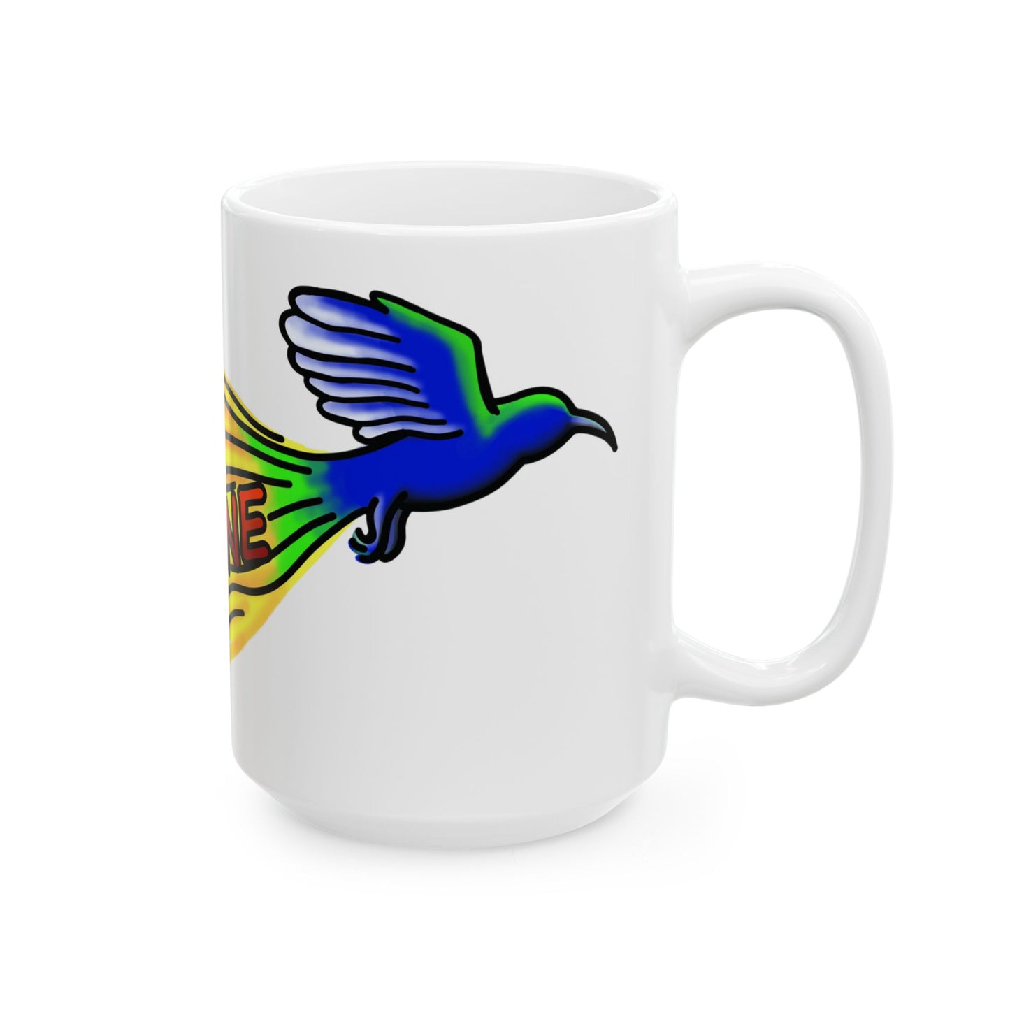 Ceramic Mug (15oz) - Love Palestine